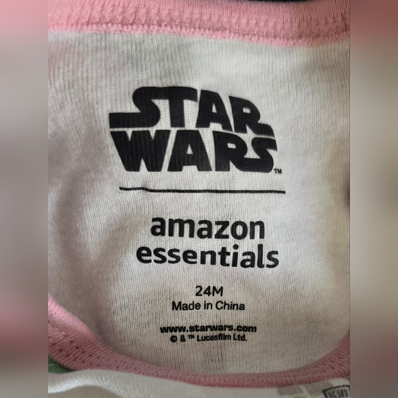 Star Wars Princess Tiny Rebel Onesie 5 Pack 24 M - Picture 7 of 12
